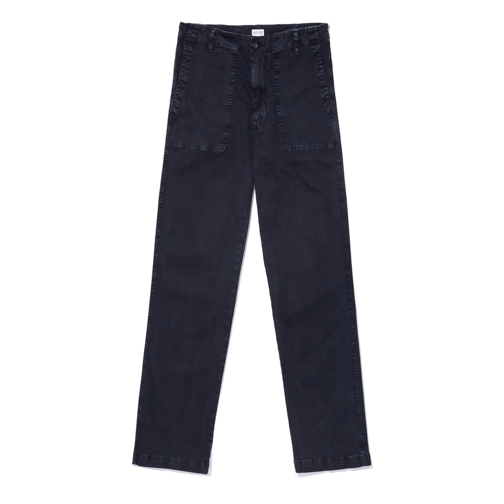 Kule The City Pant Black NWT Patch Pockets Straight Leg NWT